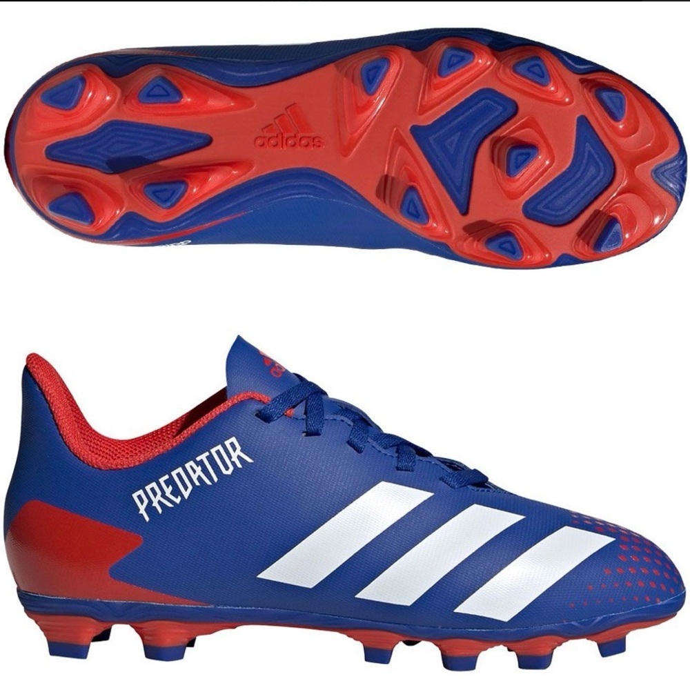 Like new boys Adidas Predator 20.4 FXG Jr (youth size 6)